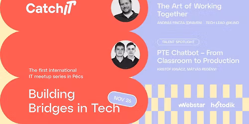 CatchIT International Meetup Series #3: Building Bridges in Tech