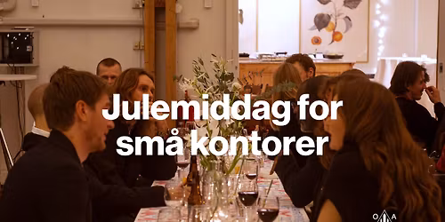 OAF Julemiddag for sm\u00e5 kontorer