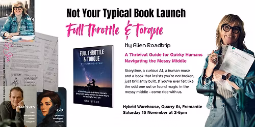 Not Your Average Book Launch - Full Throttle & Torque: A Wild Ride with Gry Stene