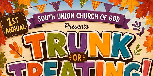 1st annual Community Trunk or Treating