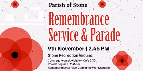 Stone Parish Remembrance Service
