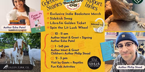 Independent Bookstore Day with Guest Author Philip Stead