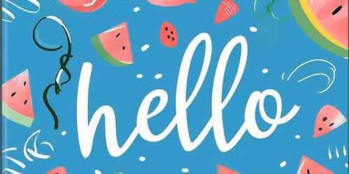 Summer Vibes Vendor Bingo