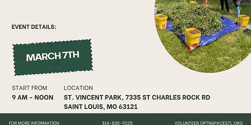 Honeysuckle Hack at St. Vincent Park