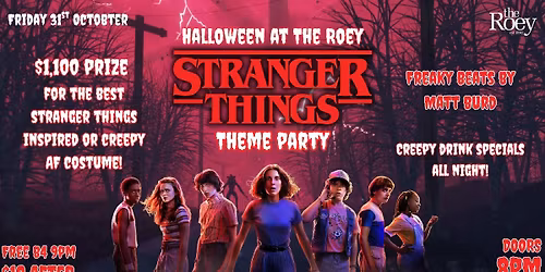 Oasis Halloween...STRANGER THINGS Party \u26a1\ufe0f\ud83d\udd26 $1,100 for BEST COSTUME