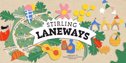 Stirling Laneways January + The Spin Social \ud83d\udc97\ud83d\udeb2\ud83d\udc97