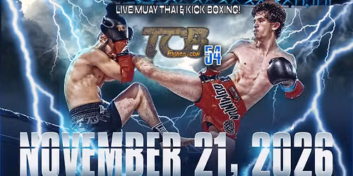 TCB-54 - LIVE MUAY THAI FIGHTING INSIDE THE RING!
