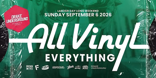 All Vinyl Everything - Labour Day Long Weekend '26 Edition