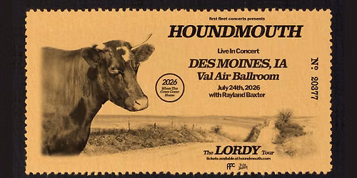 Houndmouth with Rayland Baxter at Val Air Ballroom