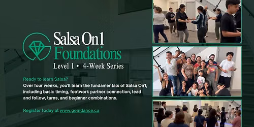 Salsa Foundations On1: 4-Week Series