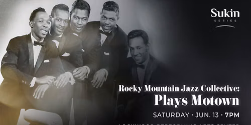 Rocky Mountain Jazz Collective Plays Motown