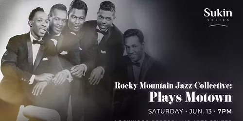 Rocky Mountain Jazz Collective Plays Motown