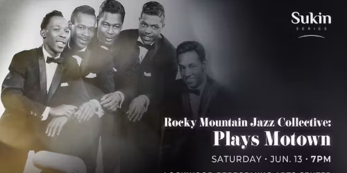 Rocky Mountain Jazz Collective Plays Motown
