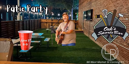 Logan Route on Oaks Patio!