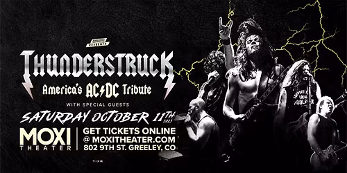 Thunderstruck: Americas AC/DC Tribute at Moxi Theater