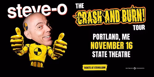 Steve-O: The Crash and Burn Tour!