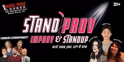Stand-up + Improv = STANDPROV | Downtown Santa Rosa Good Times