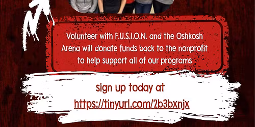 Oshkosh Arena Concert Volunteer Opportunity