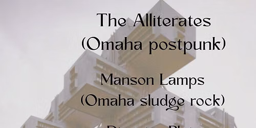 The Alliterates, Manson Lamps, Disaster Plot