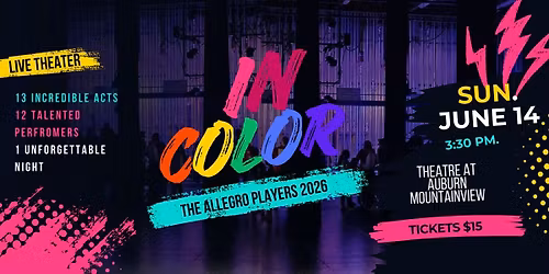 In Color : The Allegro Players 2026 Showcase