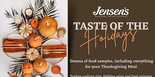 Jensen's Taste of the Holidays