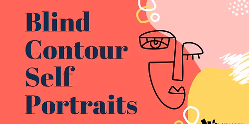 Blind Contour Self-Portraits at the Twin Falls Public Library