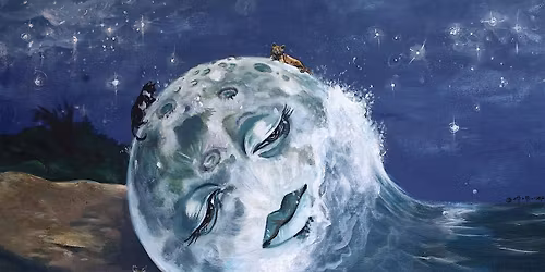 SLEEPY MOON - Paint and Sip