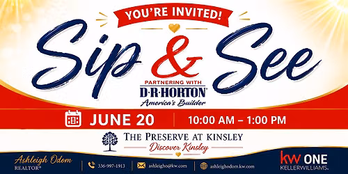 Sip & See at The Preserve at Kinsley