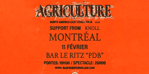 AGRICULTURE - Montr\u00e9al