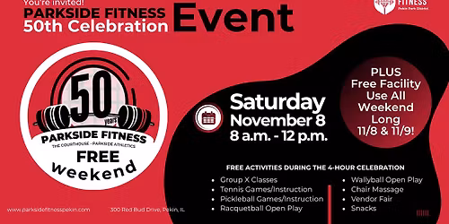 50th Celebration Event & Free Weekend