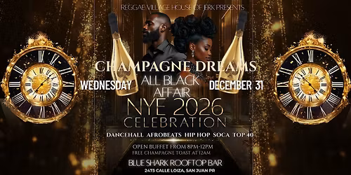 CHAMPAGNE DREAMS ALL BLACK AFFAIR