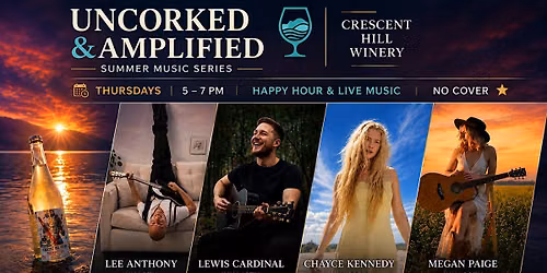 Corks & Chords Thursdays at Crescent Hill Winery