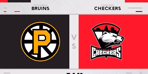 Providence Bruins at Charlotte Checkers at Bojangles Coliseum