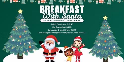 Breakfast With Santa 🎅🎄🥞