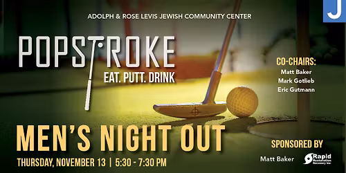 Levis JCC Men's Night Out - Thursday, November 13
