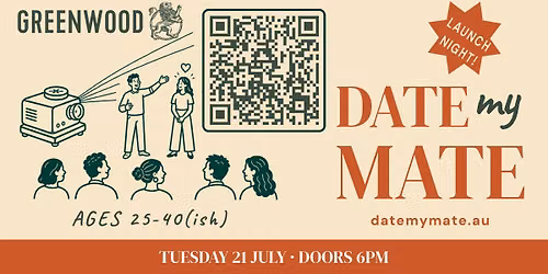 Date My Mate at The Greenwood Hotel