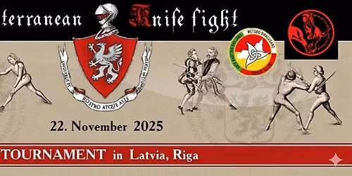 Mediterranean knife fighting 2025 Riga