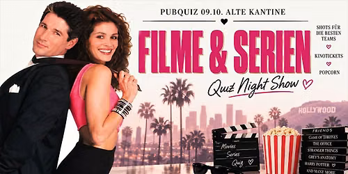 Quiz Night #589 - Film- und Serienspezial (mit Party danach)