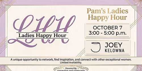 Pam's Ladies Happy Hour ~ October 2026