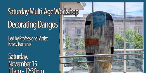 Multi-Age Workshop Decorating Dangos