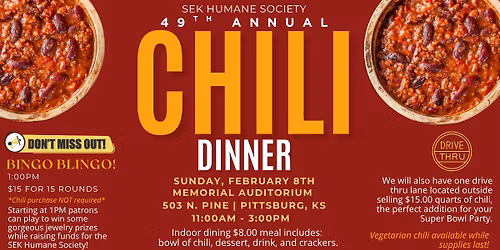49th Annual Chili Dinner