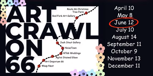 June Second Friday - Art Crawl on 66