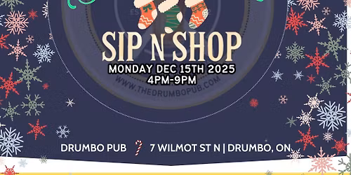 Stuff the Stockings Sip N Shop