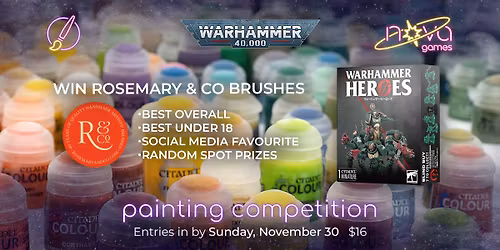 Warhammer - Painting Competition