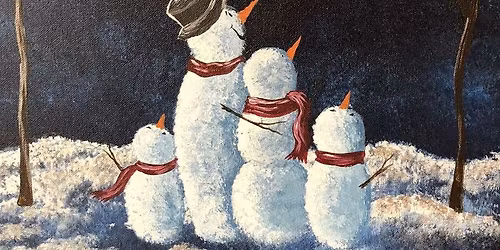 Snowy Stargazing-Paint Party