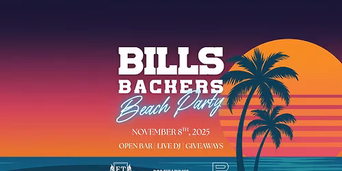 Bills Backers Beach Party, 2025