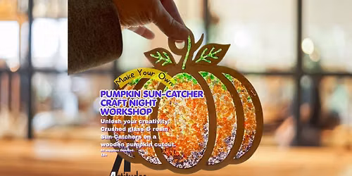Pumpkin Sun-Catcher Craft Night