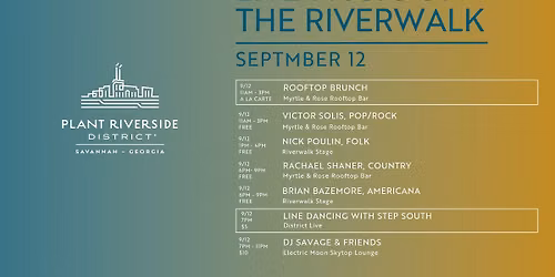 LIVE MUSIC ON THE RIVERWALK 9.12