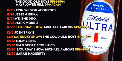 Live Music Saturday featuring Jesse James Weston