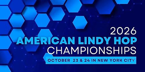 2026 American Lindy Hop Championships 22, 23 & 24 OCT